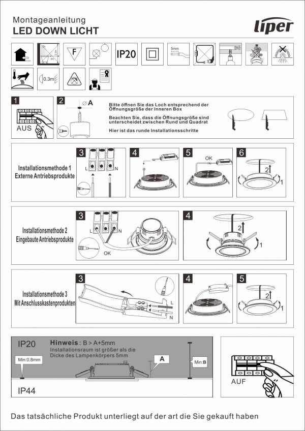 E Series mặt vuông (LED DOWLIGHT)